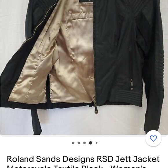 Roland Sands leather jacket - Picture 6 of 7